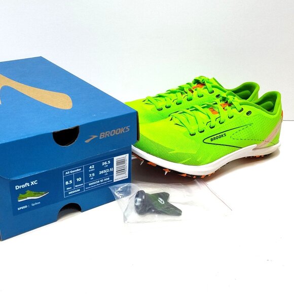 Brooks Draft XC Spiked Running Shoes For Speed Neutral Runner Men 8.5M / WMN 10M main image 5